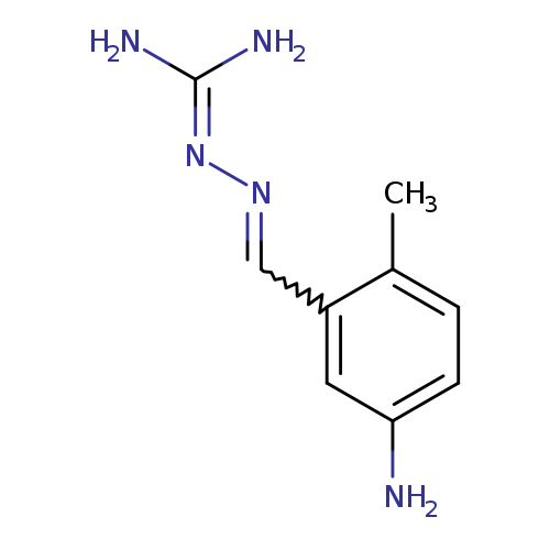 Nc1ccc(c(c1)C=NN=C(N)N)C