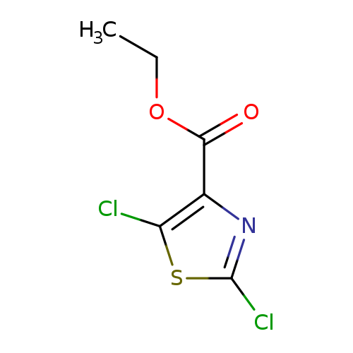 CCOC(=O)c1nc(sc1Cl)Cl