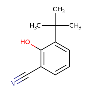 N#Cc1cccc(c1O)C(C)(C)C