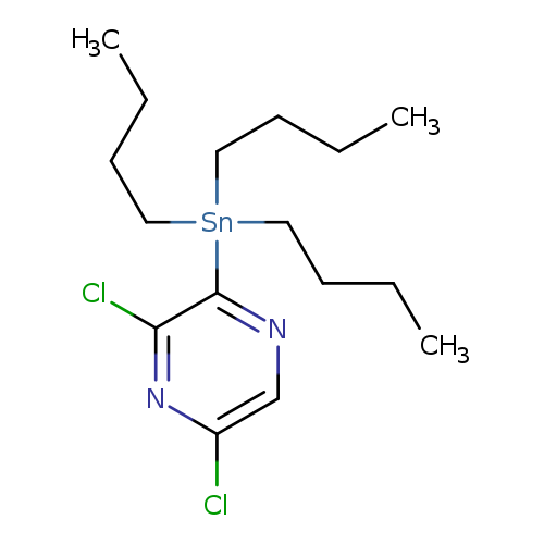 CCCC[Sn](c1ncc(nc1Cl)Cl)(CCCC)CCCC