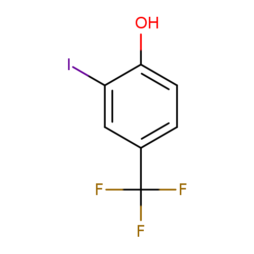 Oc1ccc(cc1I)C(F)(F)F