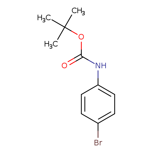 O=C(Nc1ccc(cc1)Br)OC(C)(C)C
