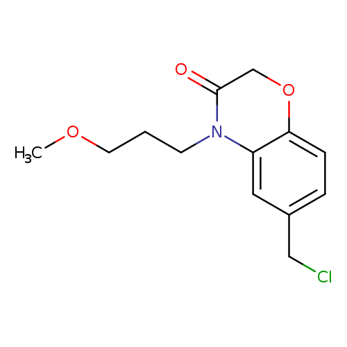 COCCCN1C(=O)COc2c1cc(CCl)cc2