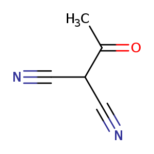 N#CC(C(=O)C)C#N