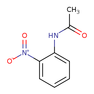 CC(=O)Nc1ccccc1[N+](=O)[O-]
