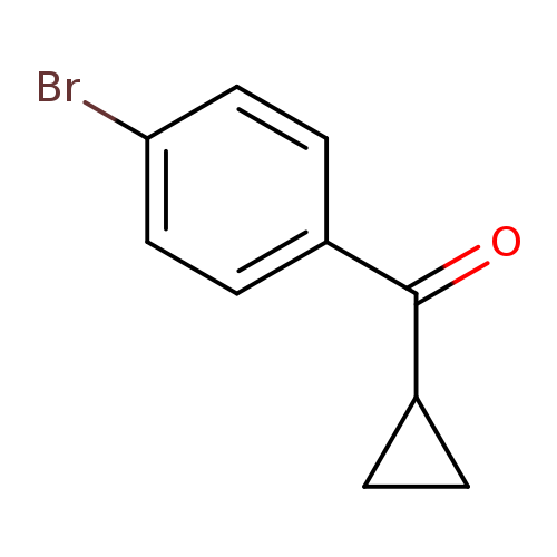 O=C(c1ccc(cc1)Br)C1CC1