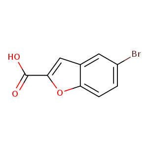 Brc1ccc2c(c1)cc(o2)C(=O)O