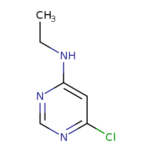 CCNc1cc(Cl)ncn1