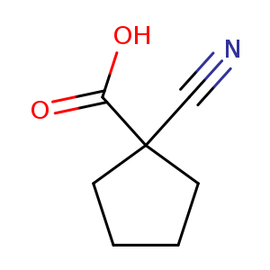 N#CC1(CCCC1)C(=O)O