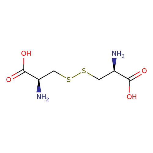 N[C@@H](C(=O)O)CSSC[C@H](C(=O)O)N