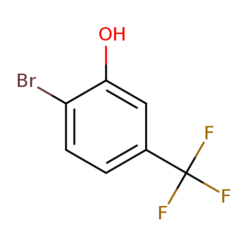 Brc1ccc(cc1O)C(F)(F)F