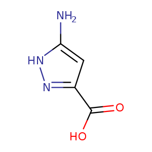 Nc1cc(n[nH]1)C(=O)O