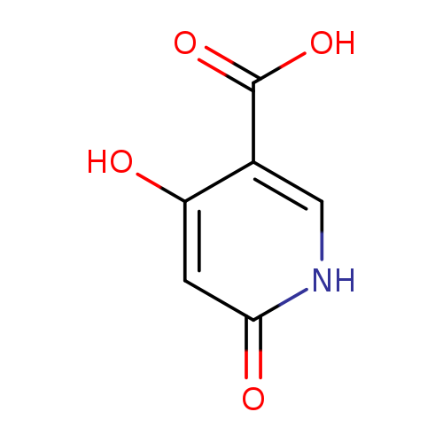 OC(=O)c1c[nH]c(=O)cc1O