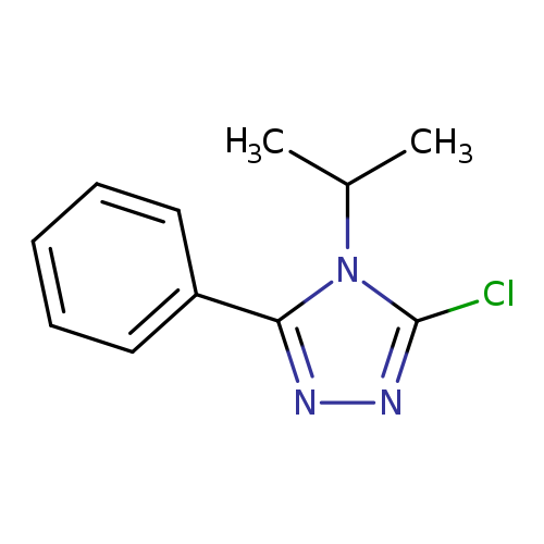 CC(n1c(Cl)nnc1c1ccccc1)C