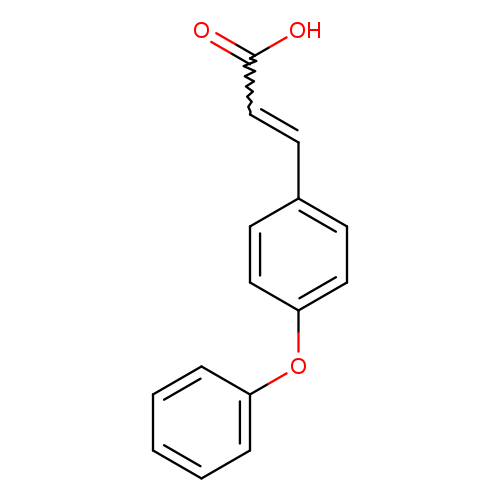 OC(=O)C=Cc1ccc(cc1)Oc1ccccc1