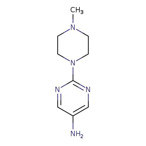 CN1CCN(CC1)c1ncc(cn1)N