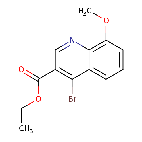 CCOC(=O)c1cnc2c(c1Br)cccc2OC