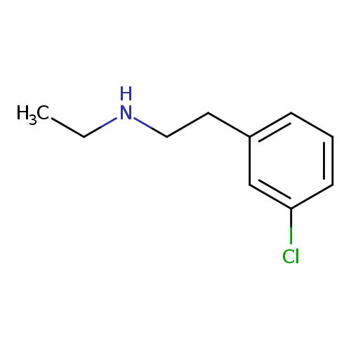 CCNCCc1cccc(c1)Cl
