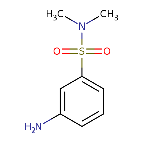 Nc1cccc(c1)S(=O)(=O)N(C)C