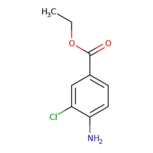 CCOC(=O)c1ccc(c(c1)Cl)N