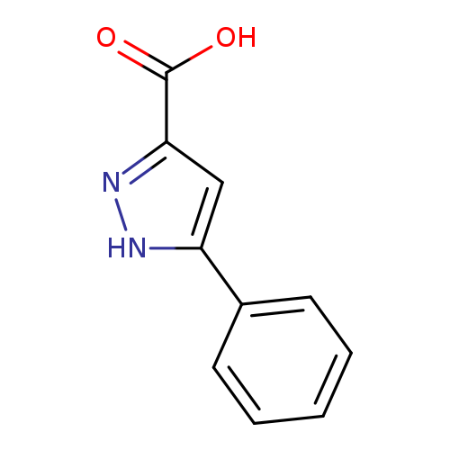 OC(=O)c1cc([nH]n1)c1ccccc1