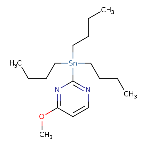 CCCC[Sn](c1nccc(n1)OC)(CCCC)CCCC