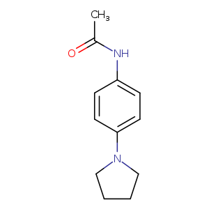CC(=O)Nc1ccc(cc1)N1CCCC1