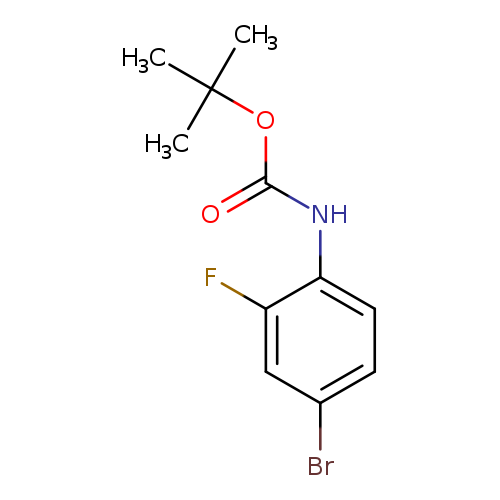 O=C(OC(C)(C)C)Nc1ccc(cc1F)Br