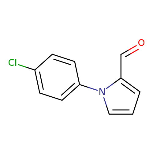 O=Cc1cccn1c1ccc(cc1)Cl