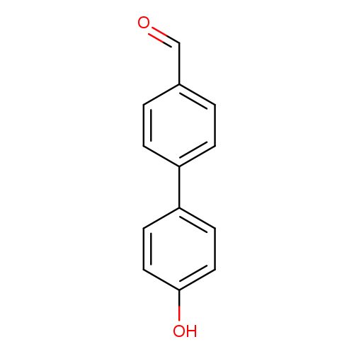 O=Cc1ccc(cc1)c1ccc(cc1)O