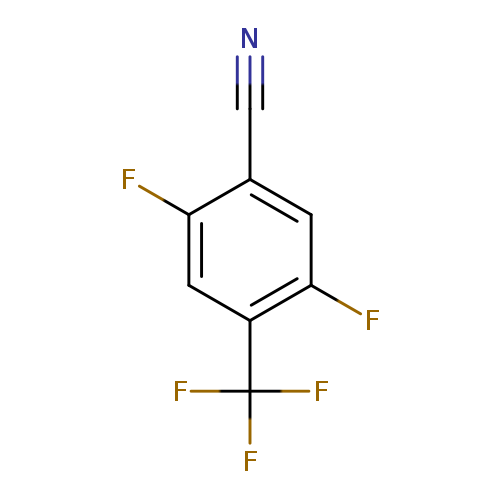 N#Cc1cc(F)c(cc1F)C(F)(F)F