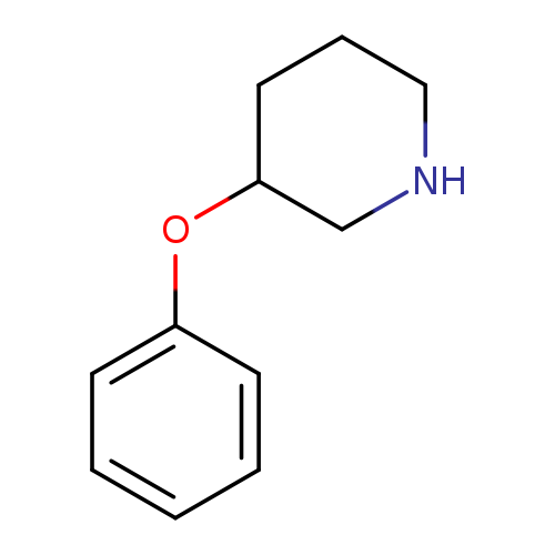C1CCC(CN1)Oc1ccccc1