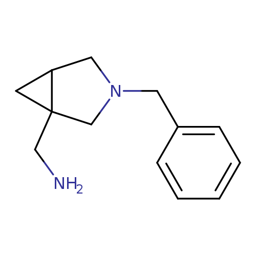 NCC12CN(CC2C1)Cc1ccccc1