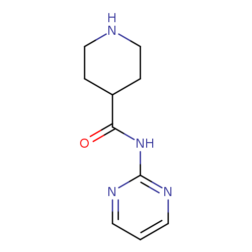 O=C(C1CCNCC1)Nc1ncccn1