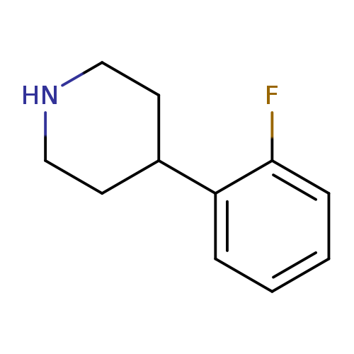 Fc1ccccc1C1CCNCC1