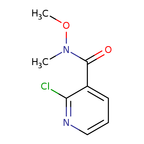 CN(C(=O)c1cccnc1Cl)OC