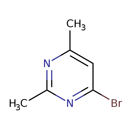 Cc1cc(Br)nc(n1)C