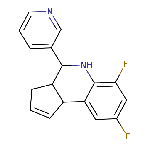 Fc1cc(F)c2c(c1)C1C=CCC1C(N2)c1cccnc1