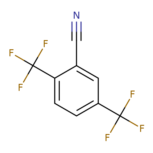 N#Cc1cc(ccc1C(F)(F)F)C(F)(F)F