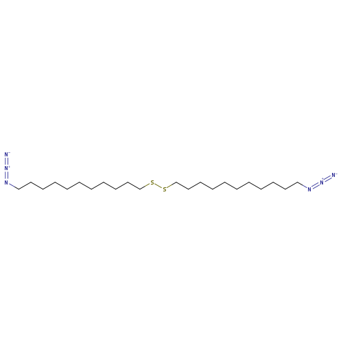 [N-]=[N+]=NCCCCCCCCCCCSSCCCCCCCCCCCN=[N+]=[N-]