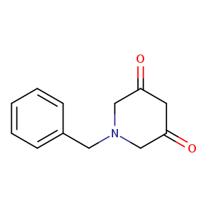 O=C1CN(CC(=O)C1)Cc1ccccc1