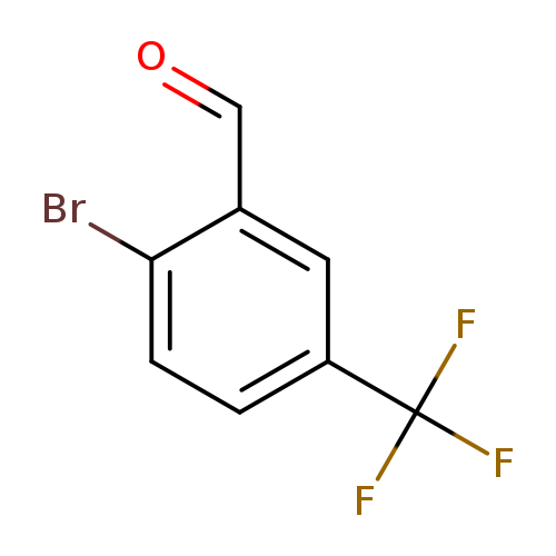 O=Cc1cc(ccc1Br)C(F)(F)F