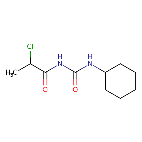 CC(C(=O)NC(=O)NC1CCCCC1)Cl