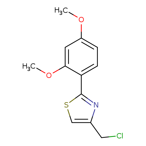 COc1cc(OC)ccc1c1scc(n1)CCl