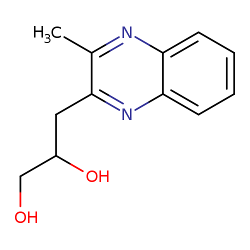 OCC(Cc1nc2ccccc2nc1C)O