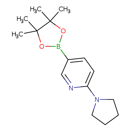 CC1(C)OB(OC1(C)C)c1ccc(nc1)N1CCCC1