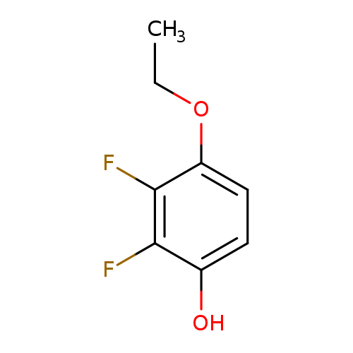 CCOc1ccc(c(c1F)F)O