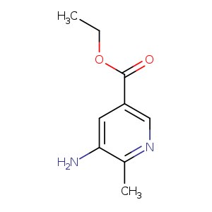 CCOC(=O)c1cnc(c(c1)N)C