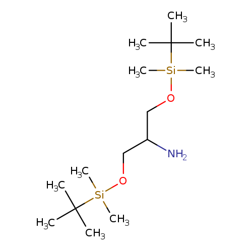 NC(CO[Si](C(C)(C)C)(C)C)CO[Si](C(C)(C)C)(C)C