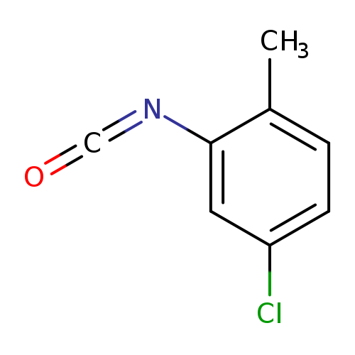 Cc1ccc(cc1N=C=O)Cl